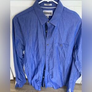 Mens express fitted button up. Size large.